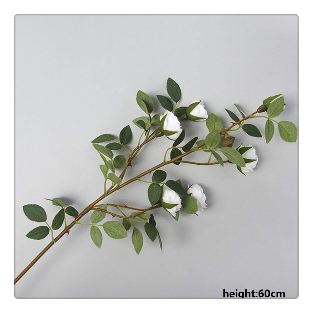 Fleur Artificielle Simulation De Style Européen Faux Décoration De Fleur pour La Maison Accessoires De Table De Mariage 60cm