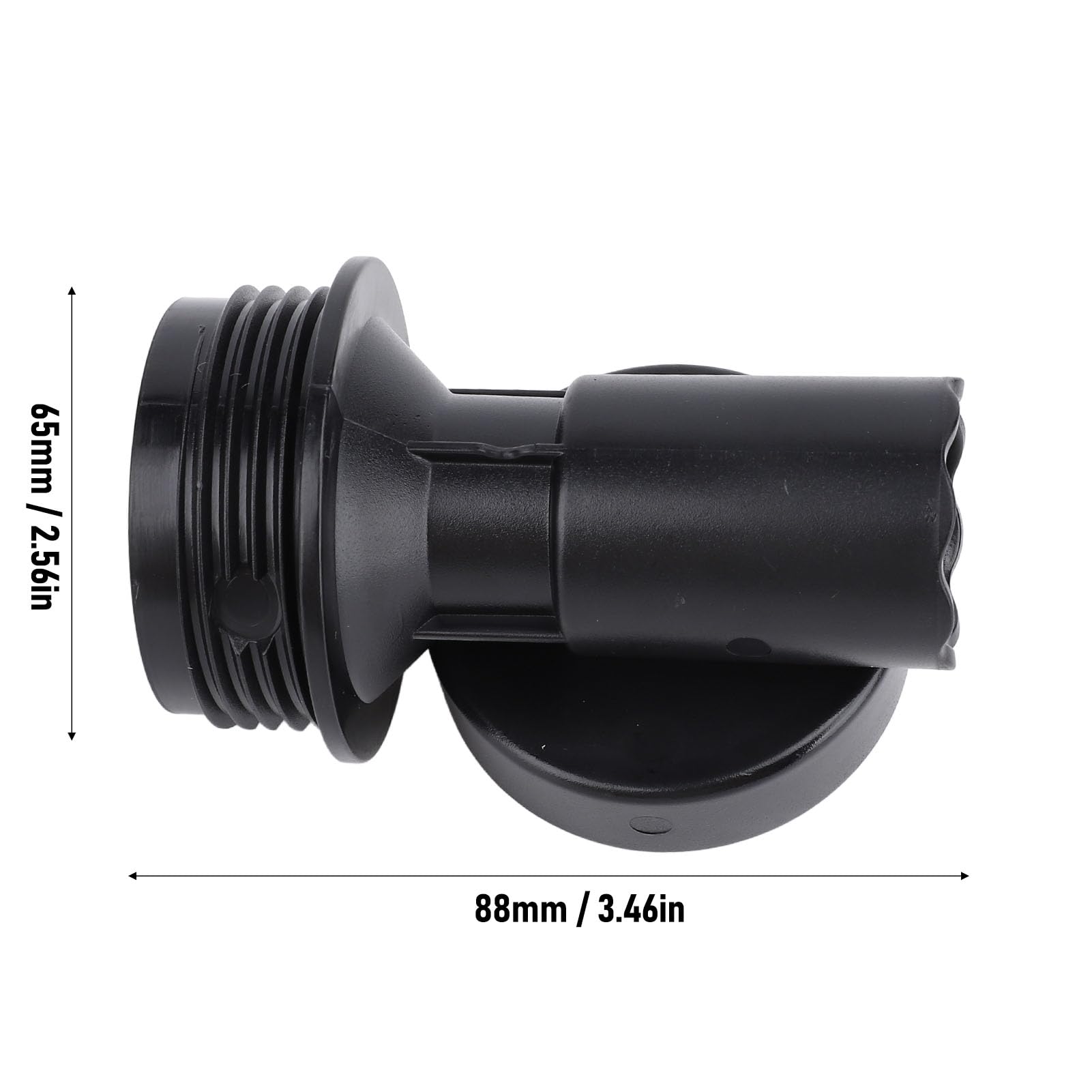 Łącznik T do Spuszczania Powietrza z Gwintem G1-1/2 do Uwalniania Powietrza w Wannie SPA P61726