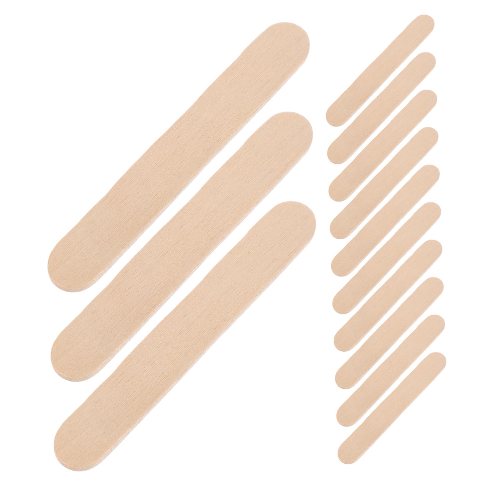 Gatuida 1000piezas Palitos de Madera para Manualidades Palitos de Helado Naturales para Construir Maquetas Proyectos Infantiles y Materiales de Madera para DIY