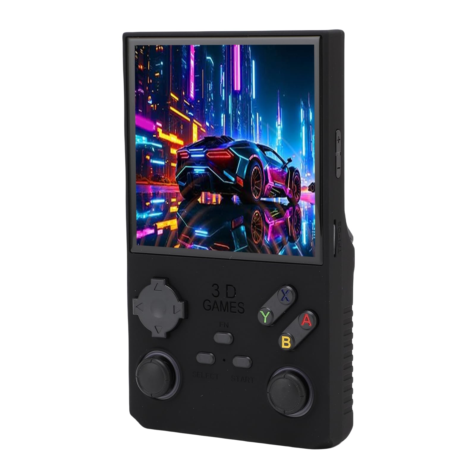 Generic Console per Videogiochi Portatile da 4" con Scheda di Memoria da 256 GB e Batteria da 4000 MAh per Un'esperienza di Gioco Emozionante per Adolescenti (BLACK)