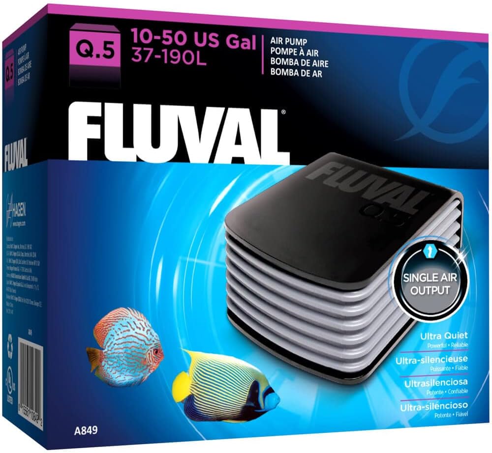 Fluval Q.5 Air Pump - Single Outlet