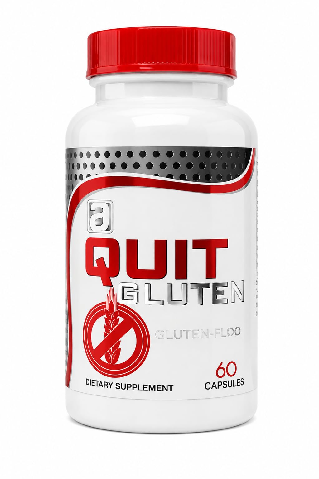 Quit Gluten/Block Gluten, Helps to Lose Weight and Other Health Problems/Quit Gluten Attacks and Break Down The Gluten Helping in This Way in Your Digestion. 60 Count (Pack of 1)