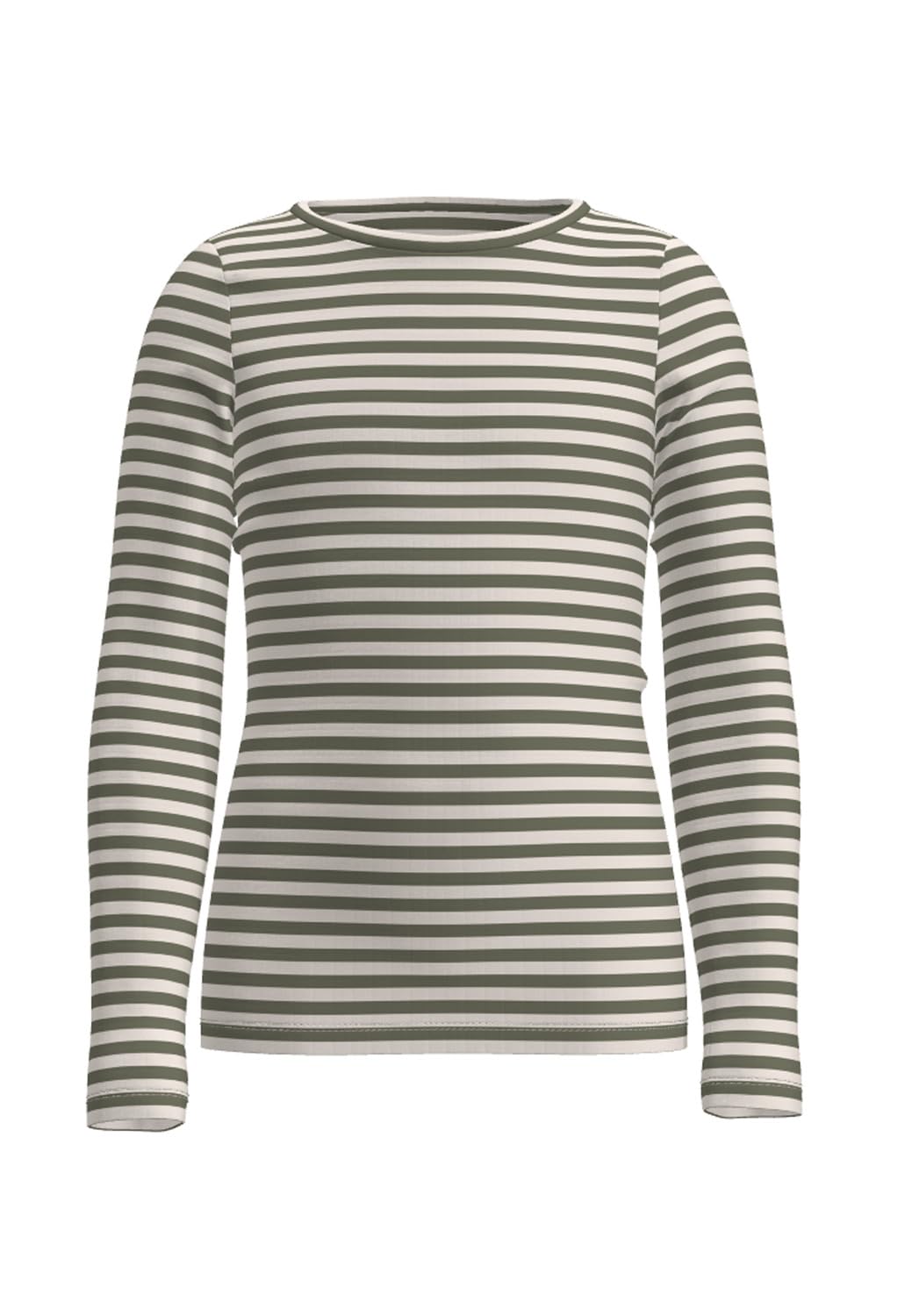 NAME IT Girl Oberteil mit Langen Ärmeln Slim