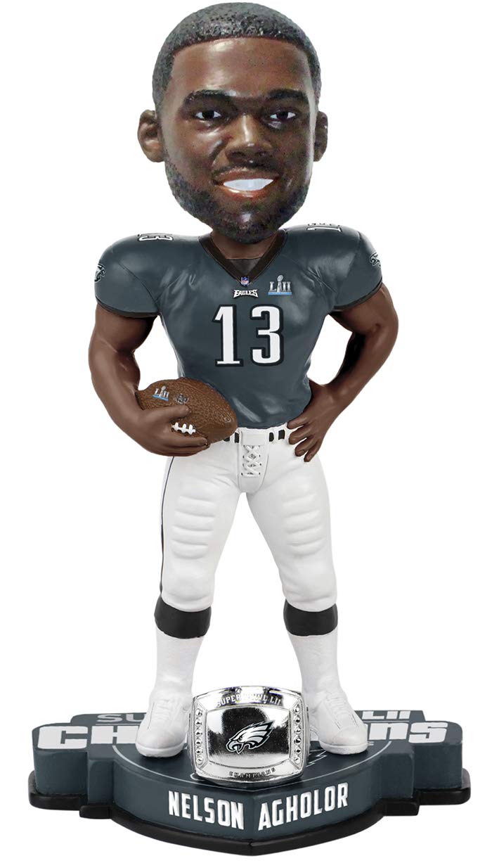 FOCO Philadelphia Eagles Bobble Nelson Agholor #13 Super Bowl 52 Champs