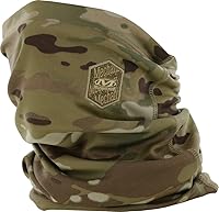 Mechanix Wear Multicam Neck Face Gaiter - Moisture Wicking Cotton, Stretch Comfort Fit, Versatile One Size for Men