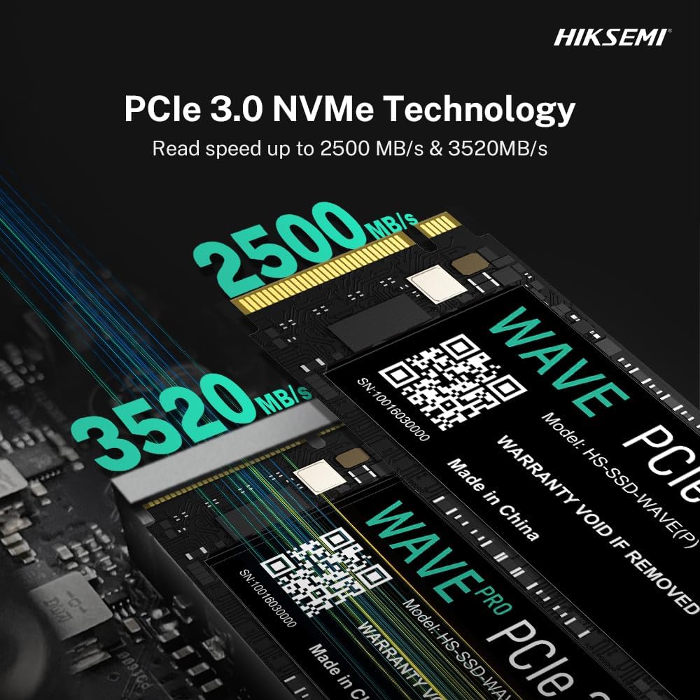 SSD NVME Gen.3 Hiksemi Wave Pro(P) 512GB | Amazon.com.br
