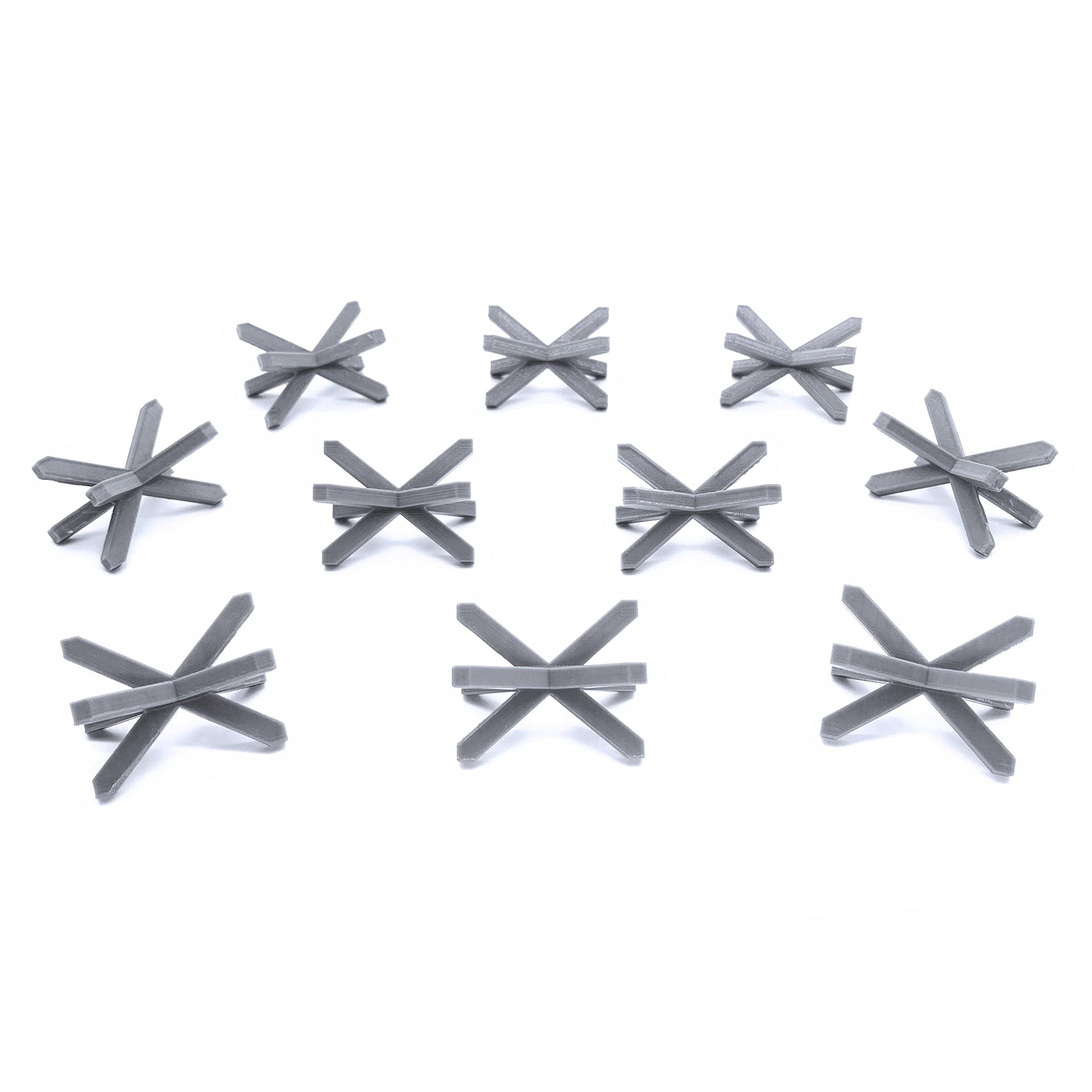 EnderToys Anti-Tank Obstacles - DND Terrain - 28mm Scenery for Tabletop Miniatures