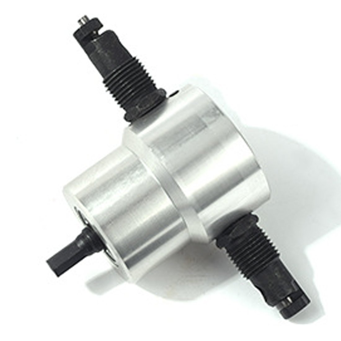 Nibbler Sheet Metal Cut Nibbler Tool Metal Cutting Double Head Sheet Nibbler Saw Cutter Drill Attachment Cutting Tool