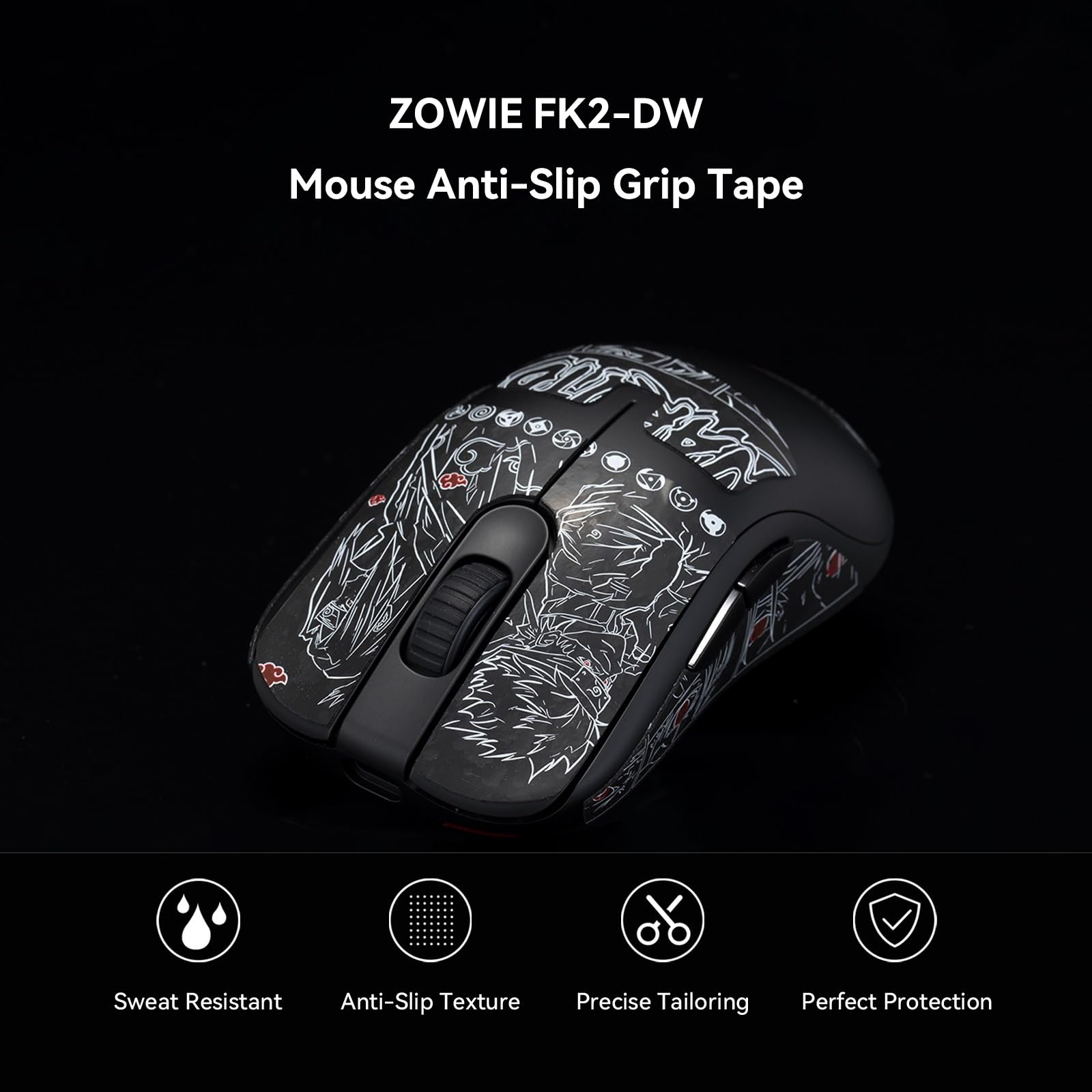 Amazon.com: Metrickeys Mouse Anti Slip Grip Tape, Sweat Resistant