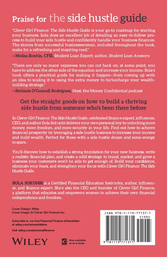 Clever Girl Finance: The Side Hustle Guide: Build a Successful Side Hustle and Increase Your Income image 2 of 3 1119771374