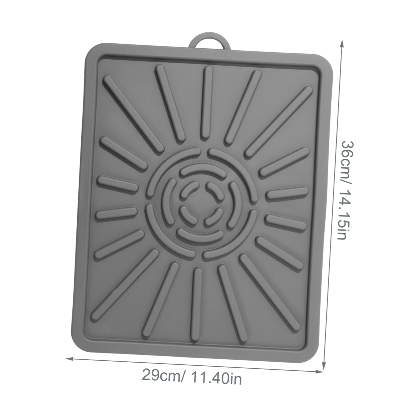 Milisten 2Pcs Silicone Cooking Mat Reusable Griddle Oil Drain Pad for Easy Cleanup for Air Fryers and Grilling Prevents Sticking and Grease