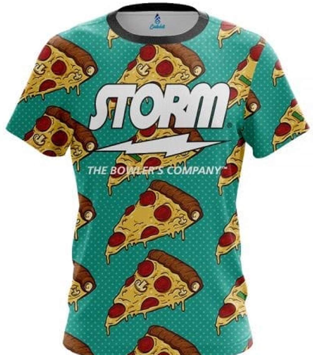 CoolWick Storm Pizza Bowling Jersey (Medium)