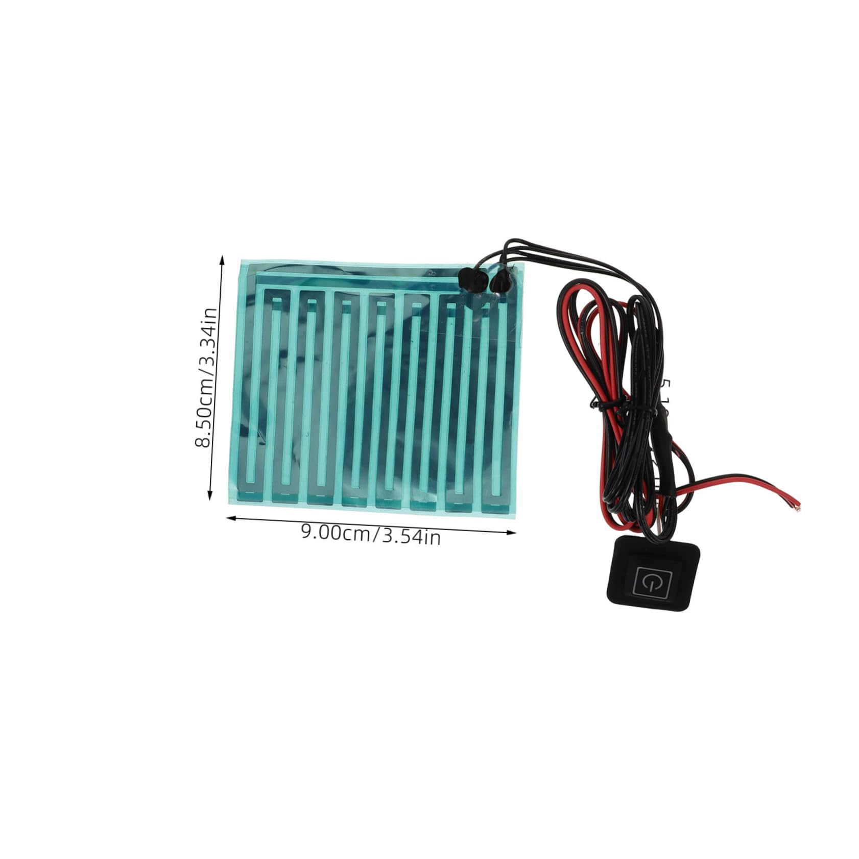 SOLUSTRE 3pièces Poignées Chauffantes Électriques avec Contrôle De Température à Trois Vitesses pour Pad De Guidon Antidérapant Installation Facile Le Froid