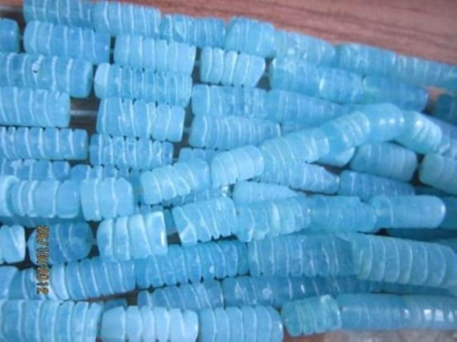 Peruvian opal carving tube beads pour réparer et moderniser vos anciens colliers de perles