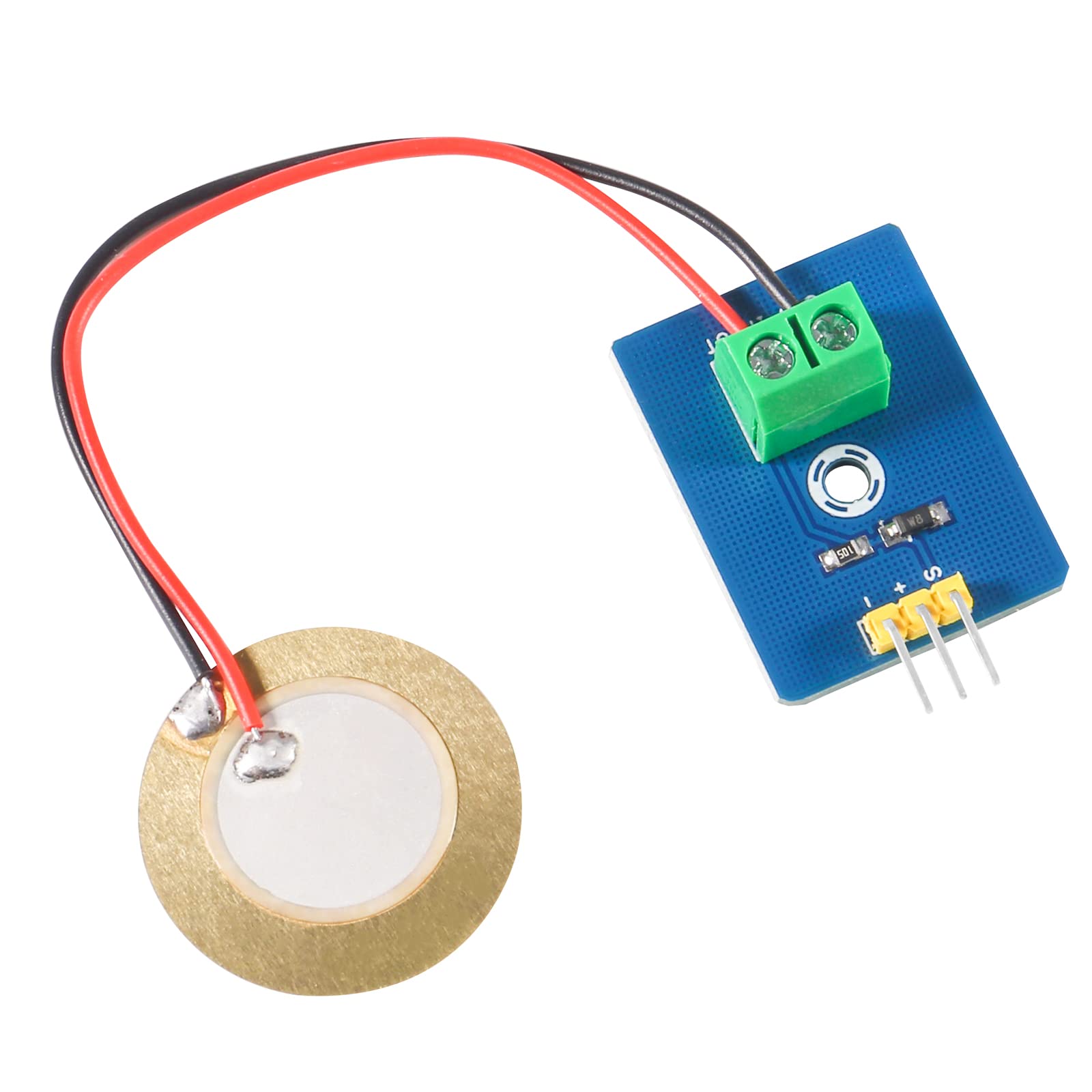 6Pcs Piezo Analog Ceramic Vibration Sensor Module Controller Piezoelectricity 3.3V/5V Electronic Components Supplies Sensor Board — Amazon image 7