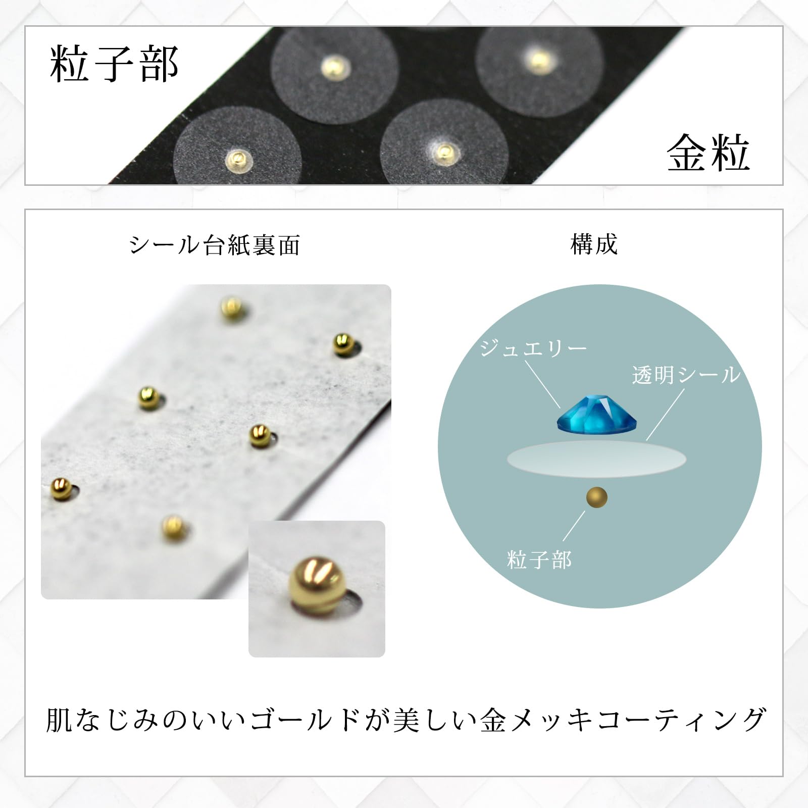 Amazon.co.jp: 金粒使用 耳つぼジュエリー スターフィッシュ(ヒトデ