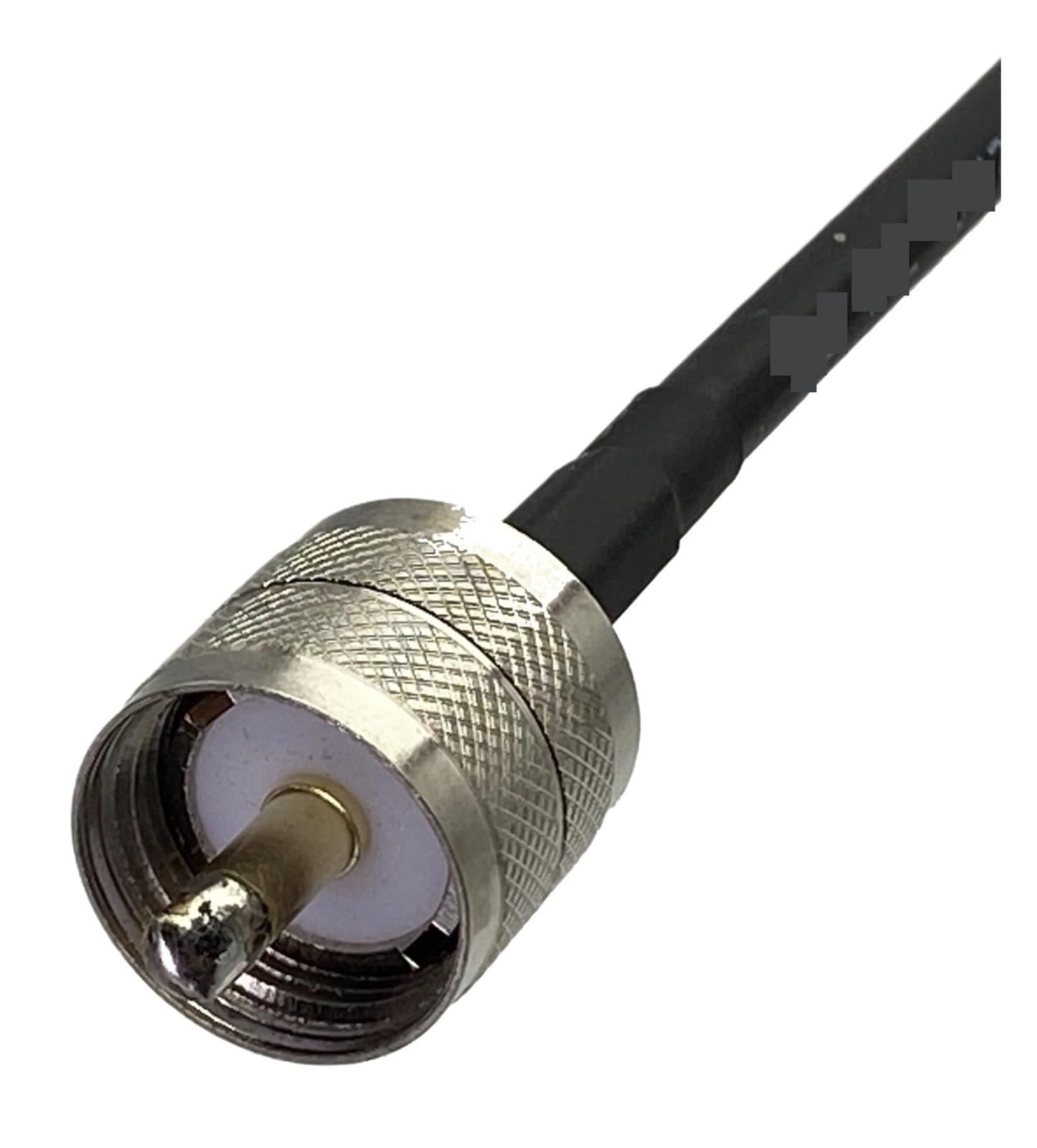 Cavo dritto da spina BNC a treccia RG58 a connettore PL259 for antenna ricetrasmittente da 6 pollici a 20 m(3FT (1M))