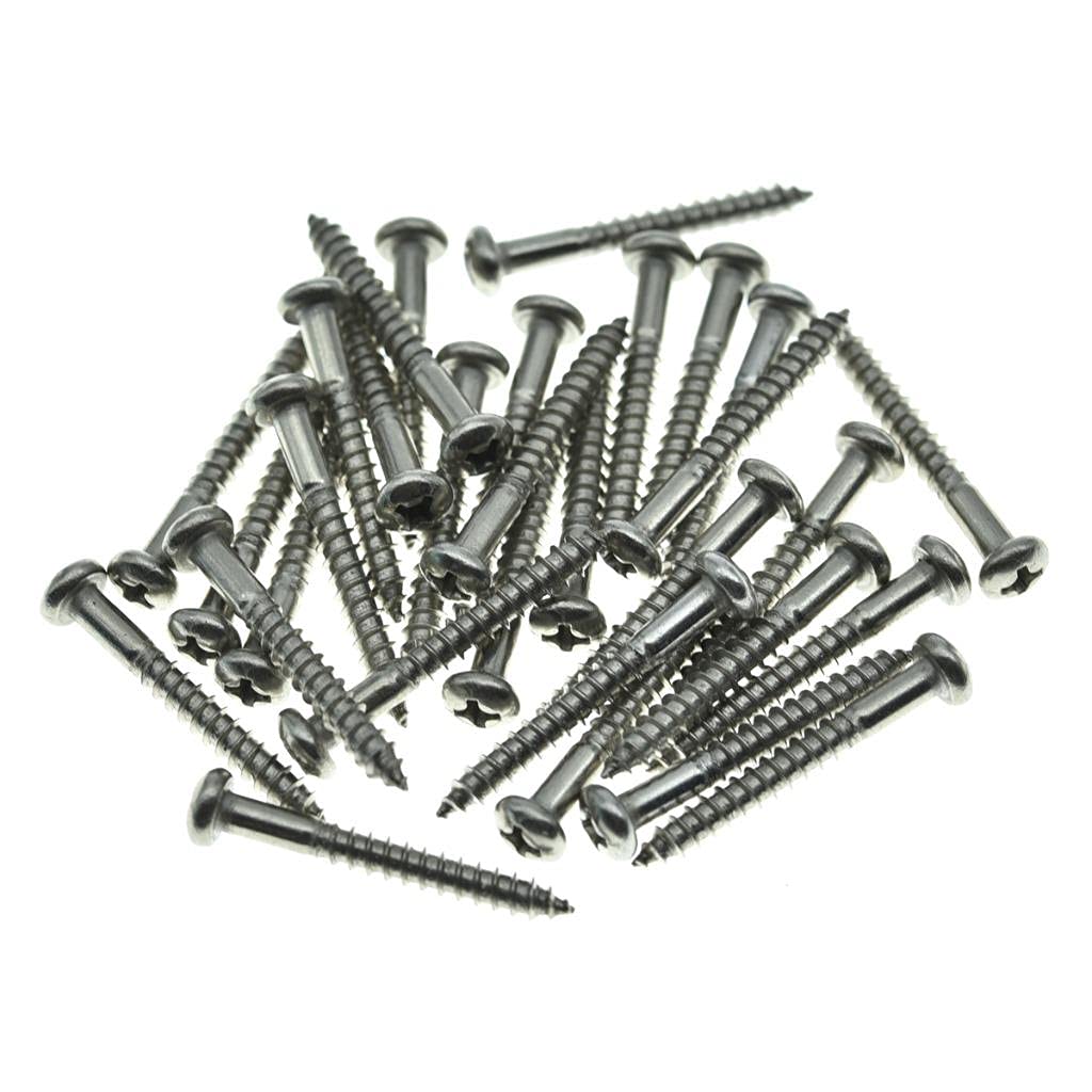 Viti In Acciaio Inox Per Fender Stratocaster – Kit Da 12 Per Pickguard E Switch - Foto 4