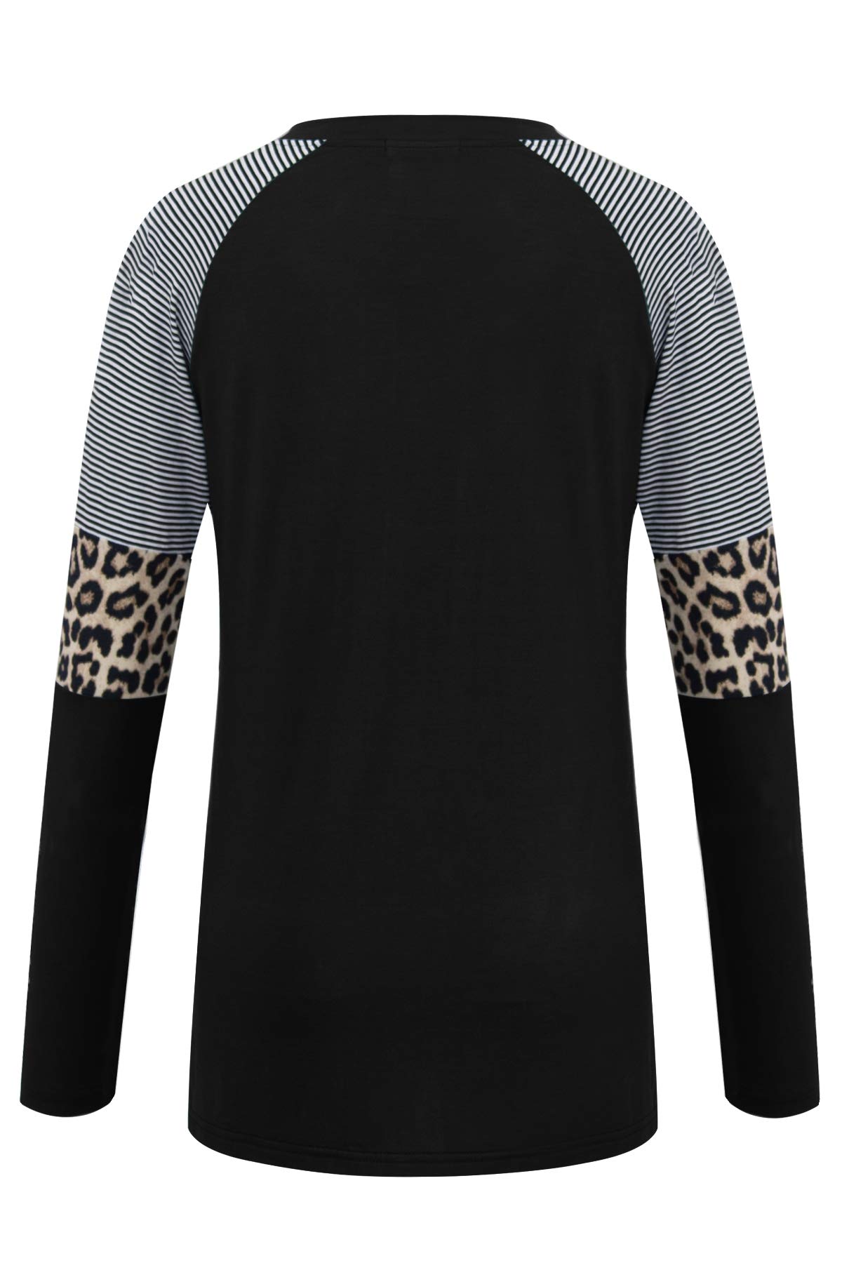 Smallshow Femmes Maternité Allaitement Vetement Manches Longues Tee Shirt Grossesse,Black,M