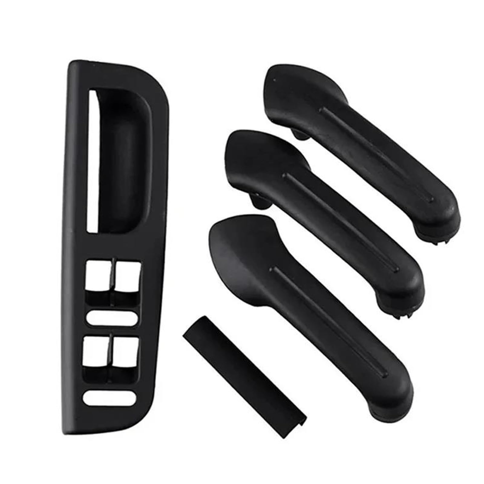 LVXVMOZEOK Interior Door Handle Armrest for Bora for Golf 4 for MK4 for Jetta 1999-2004 3B1867171E Front Rear Left Right Door Black Pull Grab Handle(Black)