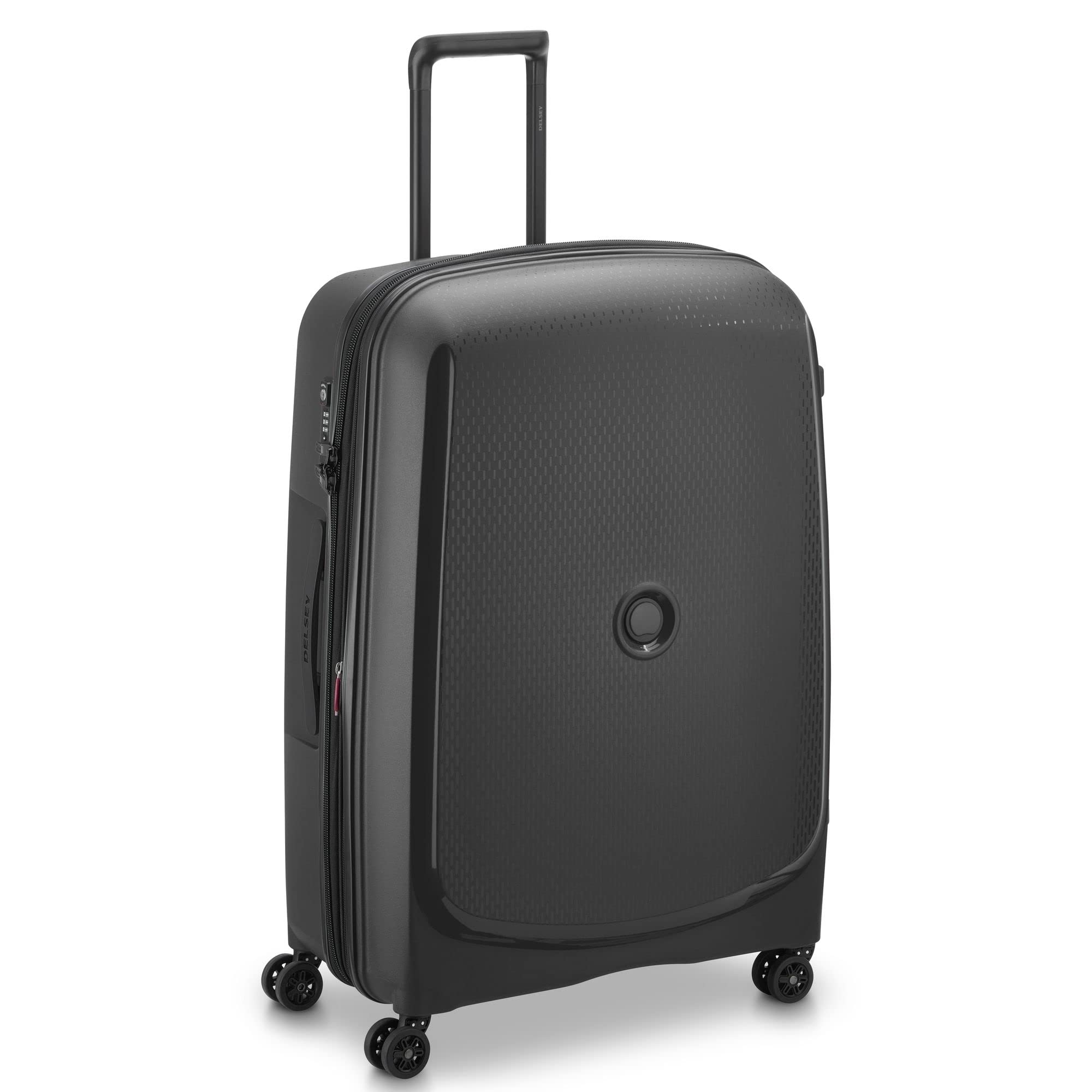 Belmont Plus walizka na kółkach Kabine Slim, 4 podwójne kółka, 55 cm, czarny (czarny) - 3861821-00