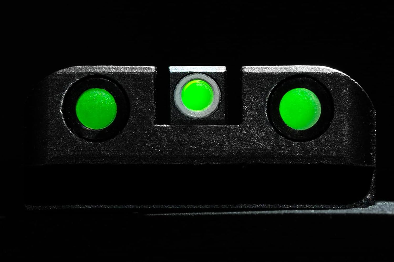 HIVIZ GLN329 HIVIZ Sight Systems, Litewave H3 Tritium/Litepipe, Glock 45 ACP/10mm Sight Set , Black