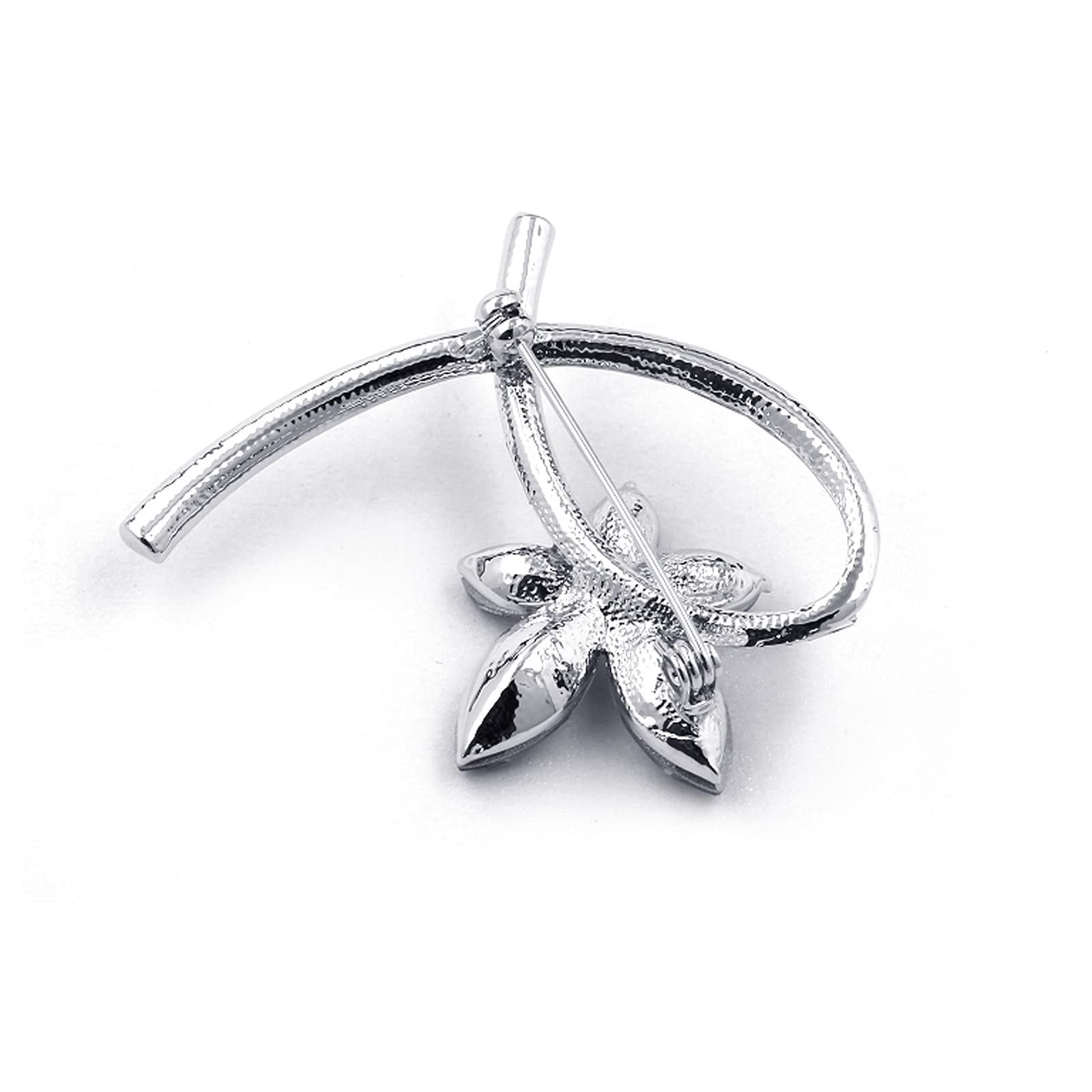 Broszka Pin dla Kobiet Moda Męska Broszka Pin dla Kobiet - Kryształowa Broszka Ubrania Szalik Szal Kapelusz Dekoracja Akcesoria dla Kobiet Ubrania Akcesoria Ślubne Urodziny Akcesor,C