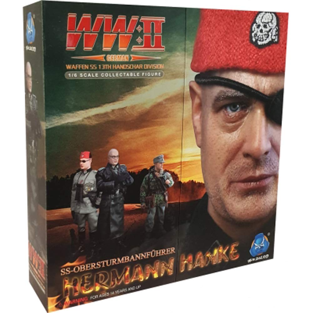 DID D80077 1/6 Scale Figures WWII WAFFEN SS Hermann Hanke 13TH