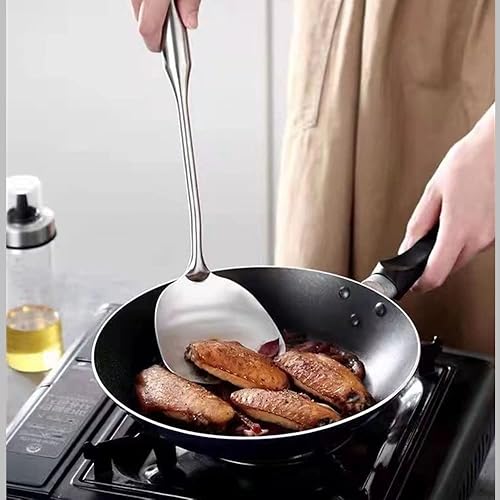 Miniatura 2 de A  HOUSEWARE Juego de utensilios de cocina de acero inoxidable 304, utensilios de cocina, accesorios de cocina profesionales y resistentes al calor,