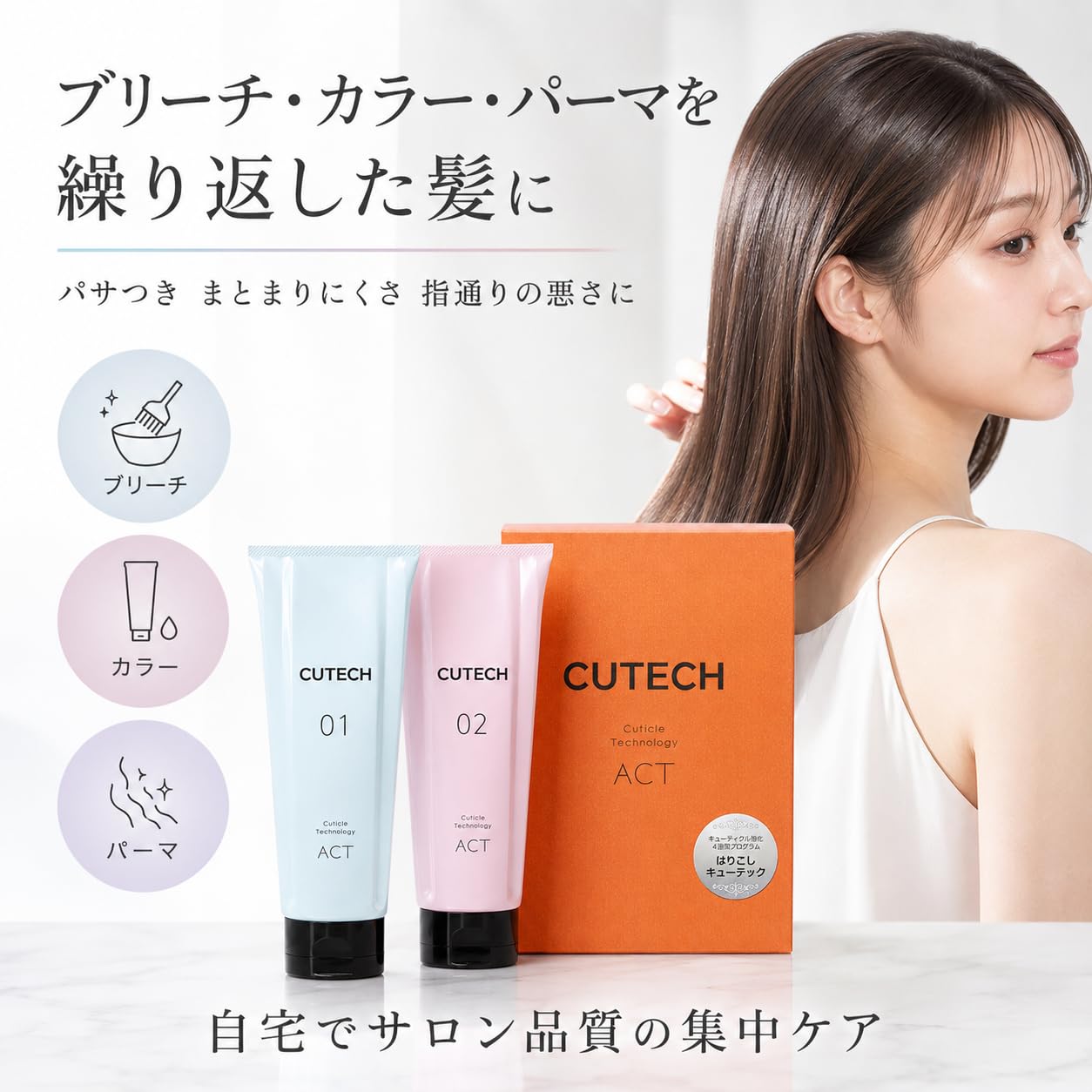Amazon | キューテック システムトリートメント ACT ブリーチ ハイ