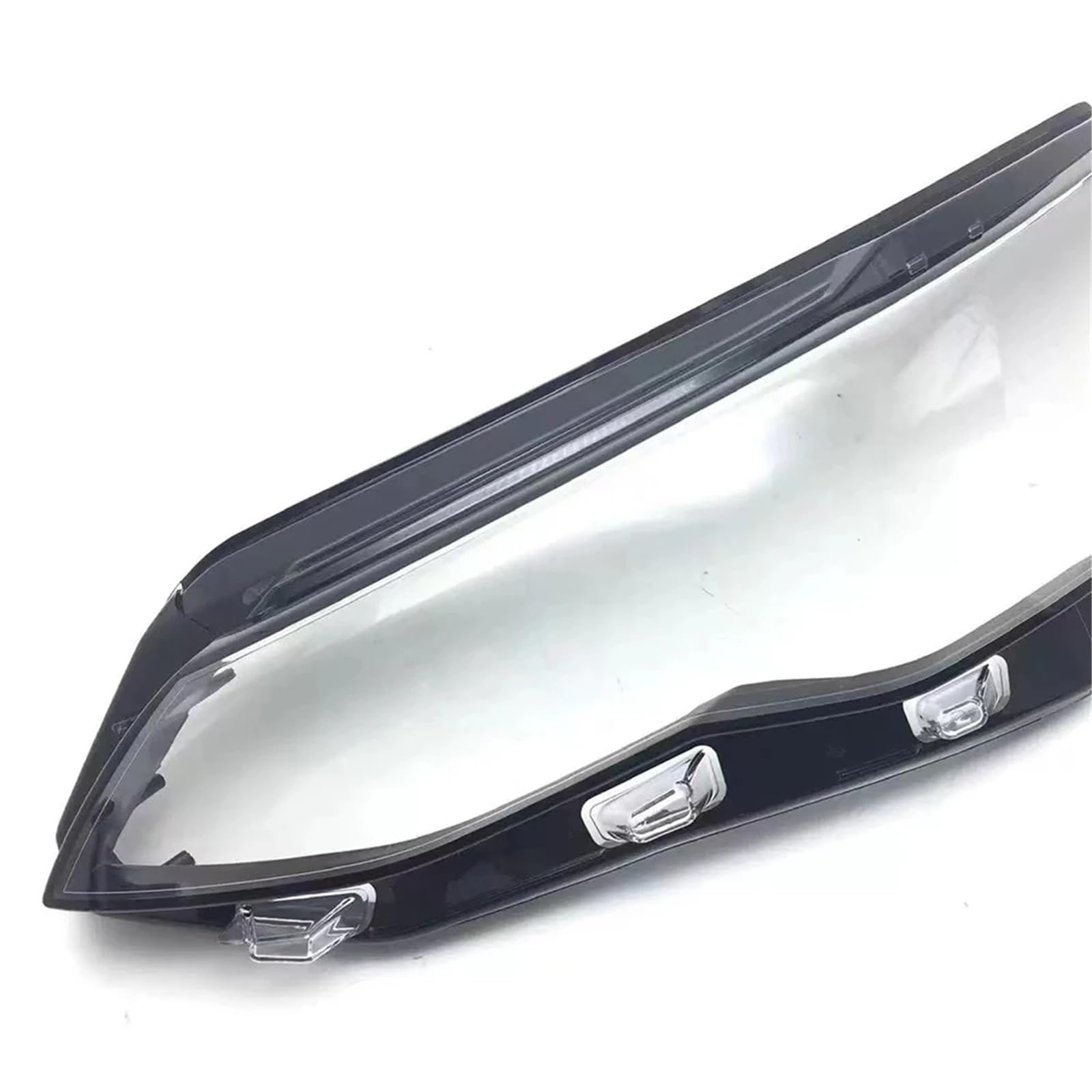 Anteriore Faro Copertura Per VW Per Golf 8 2021 2022 2023 Copertura Per Fari Anteriori Automatica Vetro Trasparente Paralume Coprilente Faro Copriobiettivo(Destra)