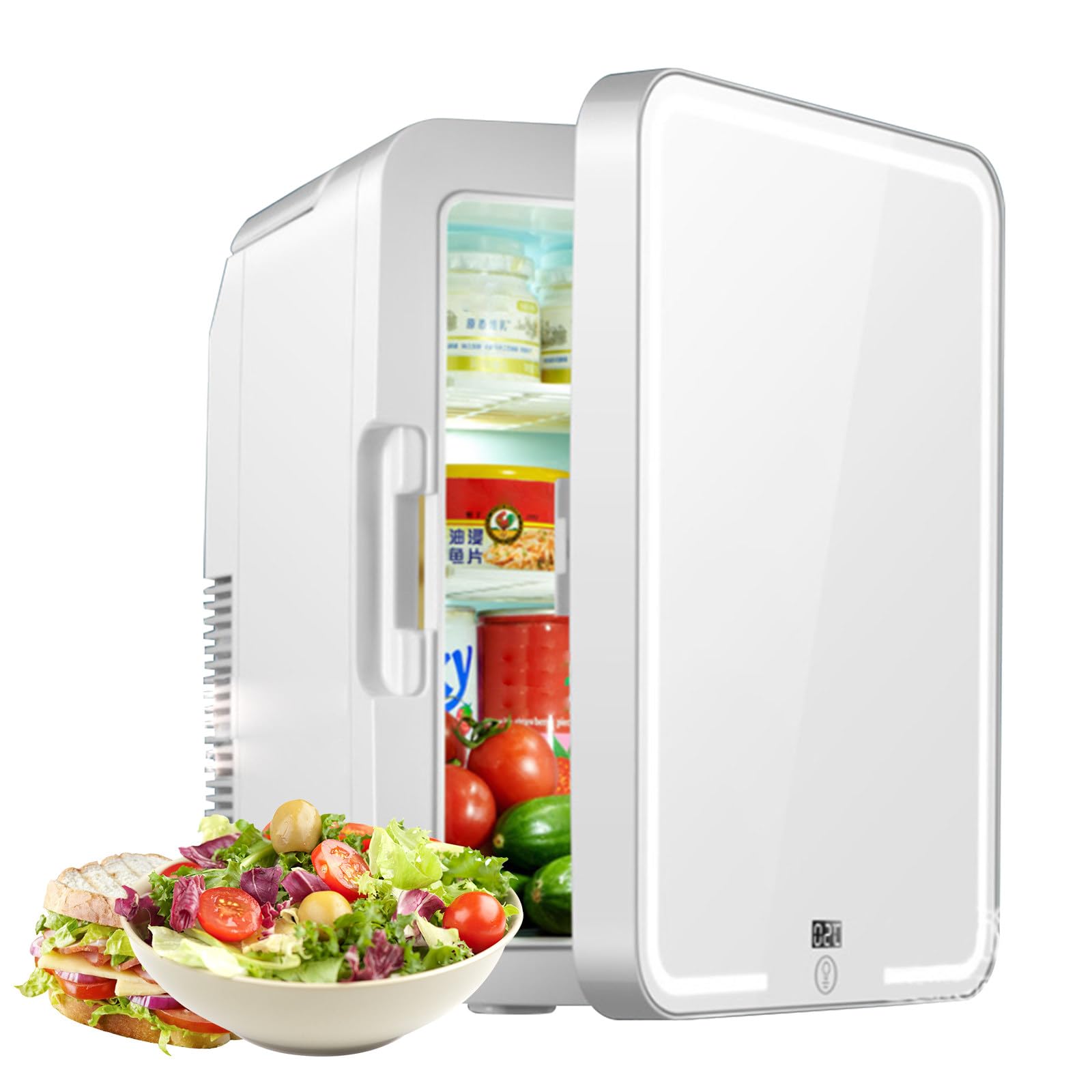 DDongdongqiang v678-956138 0.3 cu ft Compact Fridge White