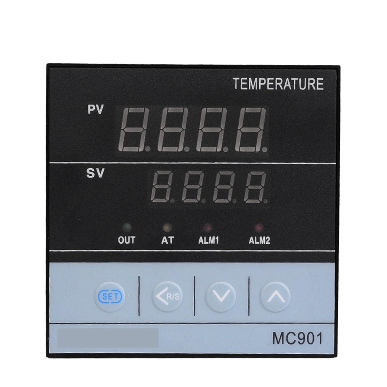 MC901 wodoodporny cyfrowy regulator temperatury PID z czujnikiem PT100K, wejściem, przekaźnikiem i wyjściem SSR.