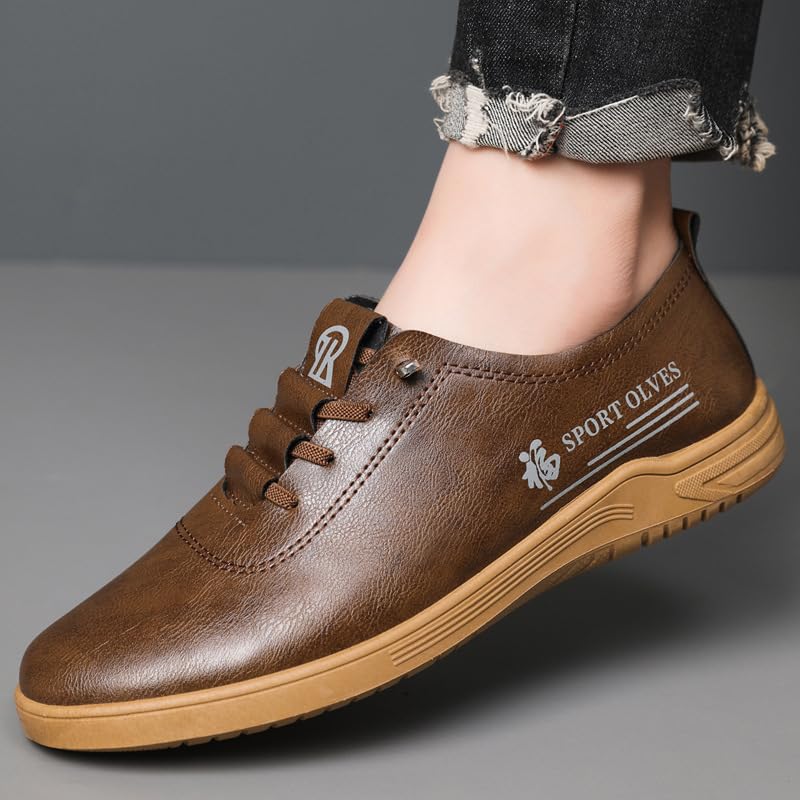 Plus Size Men's Fashion Sneakers Classic Casual Shoes fo Breathable Business Dress3