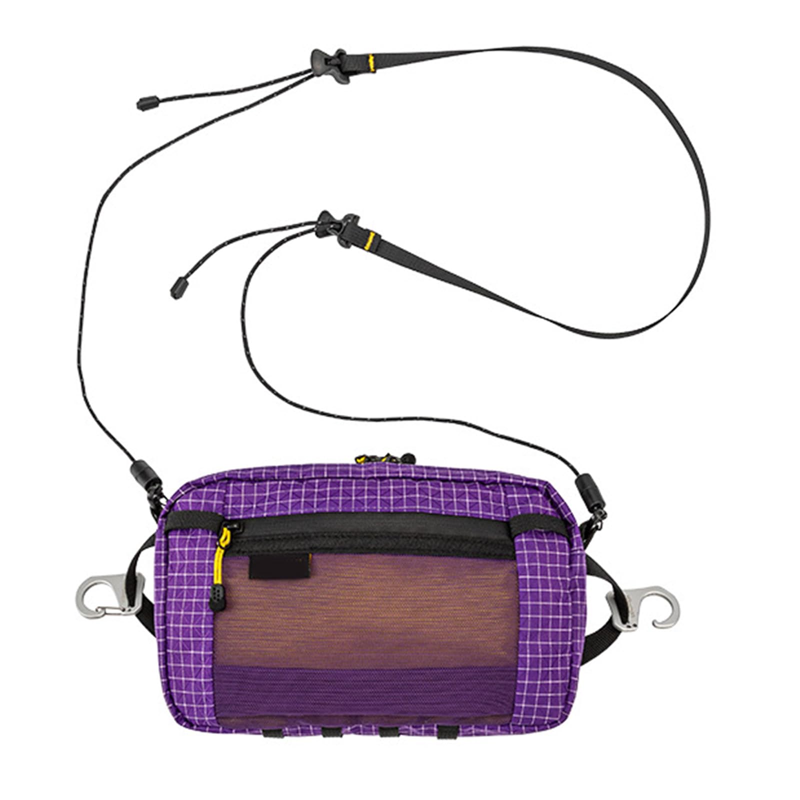 Práctica riñonera para mujeres y hombres, riñonera pequeña, para guardar el teléfono, para mujeres y hombres, cinturón deportivo al aire libre, Color morado, H