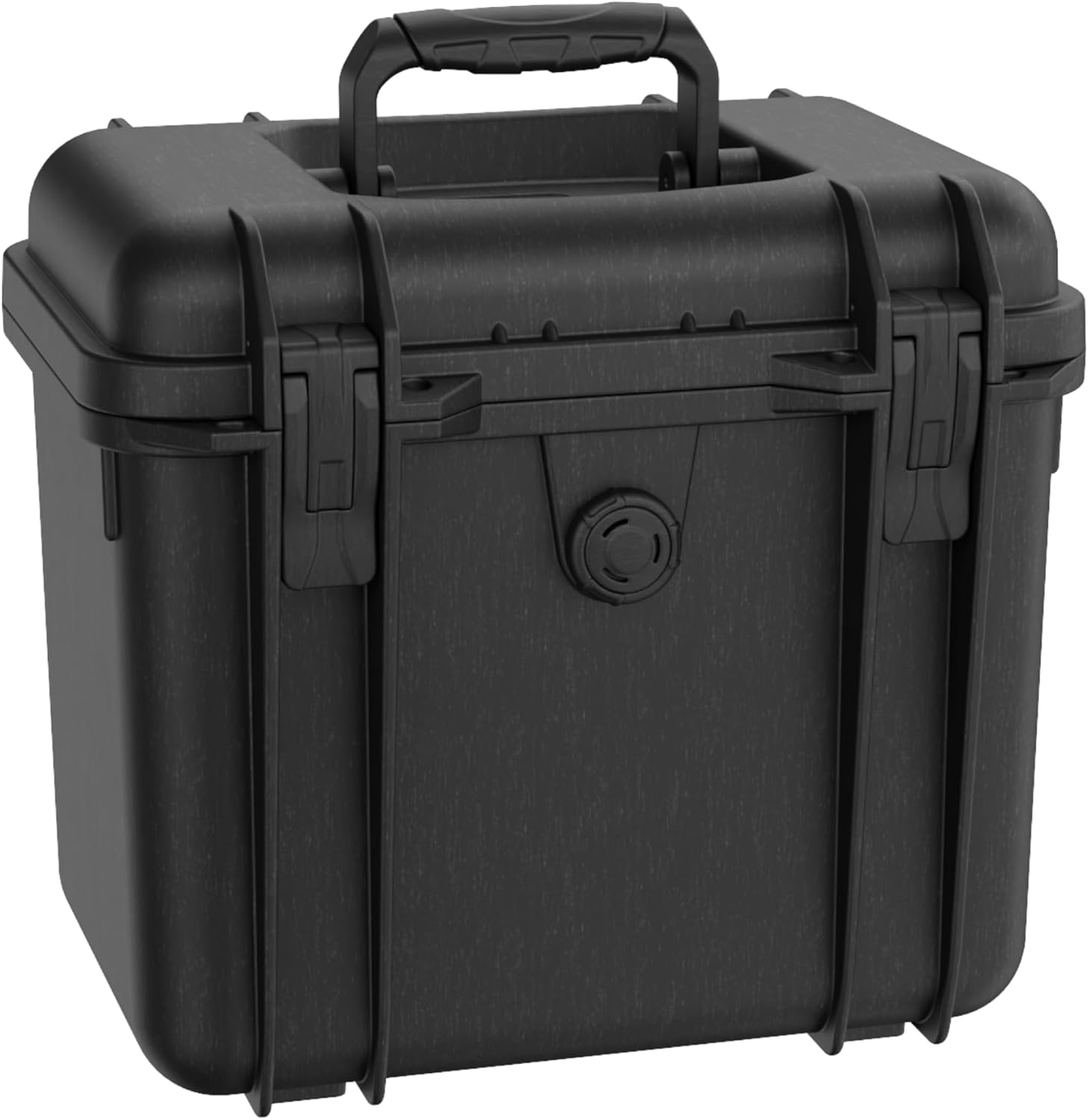 Reflex Camera Hard Waterproof Top Loader IP67 Storage/Carry Case for Cameras, Lenses, Tools & Drones, Custom fit Foam & Security Lockable. 11.3" x 8.7" x 10.4" Dust & Impact Resistant