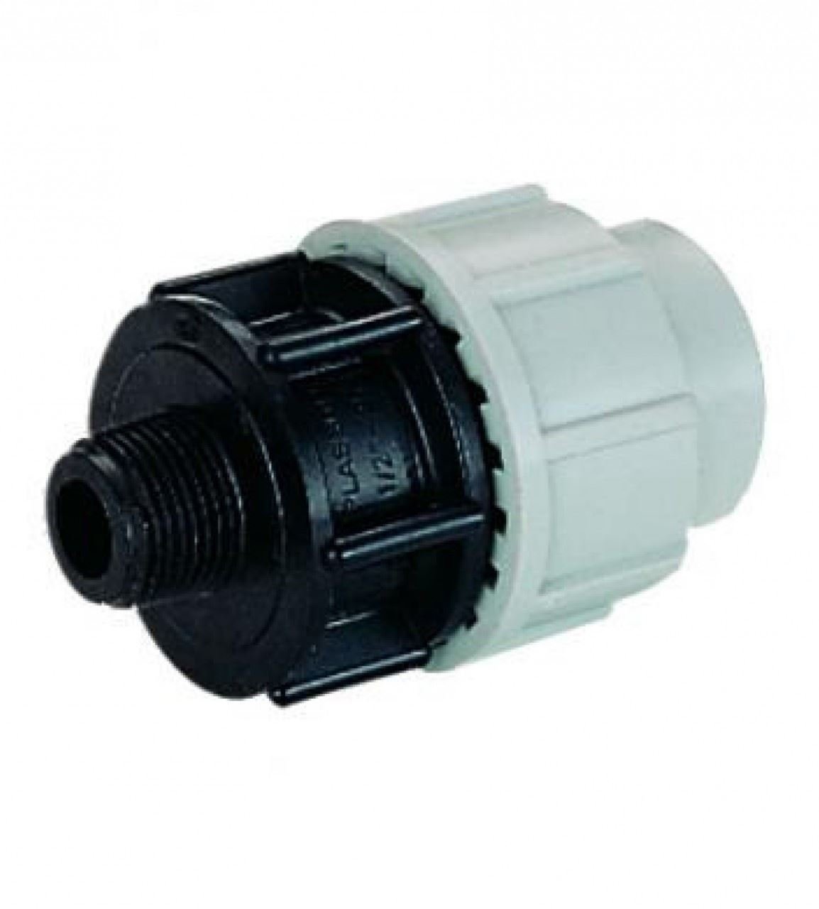 Plasson Adaptor 20mm x 1/2"" BSP Male 7020 (PL070200020005)