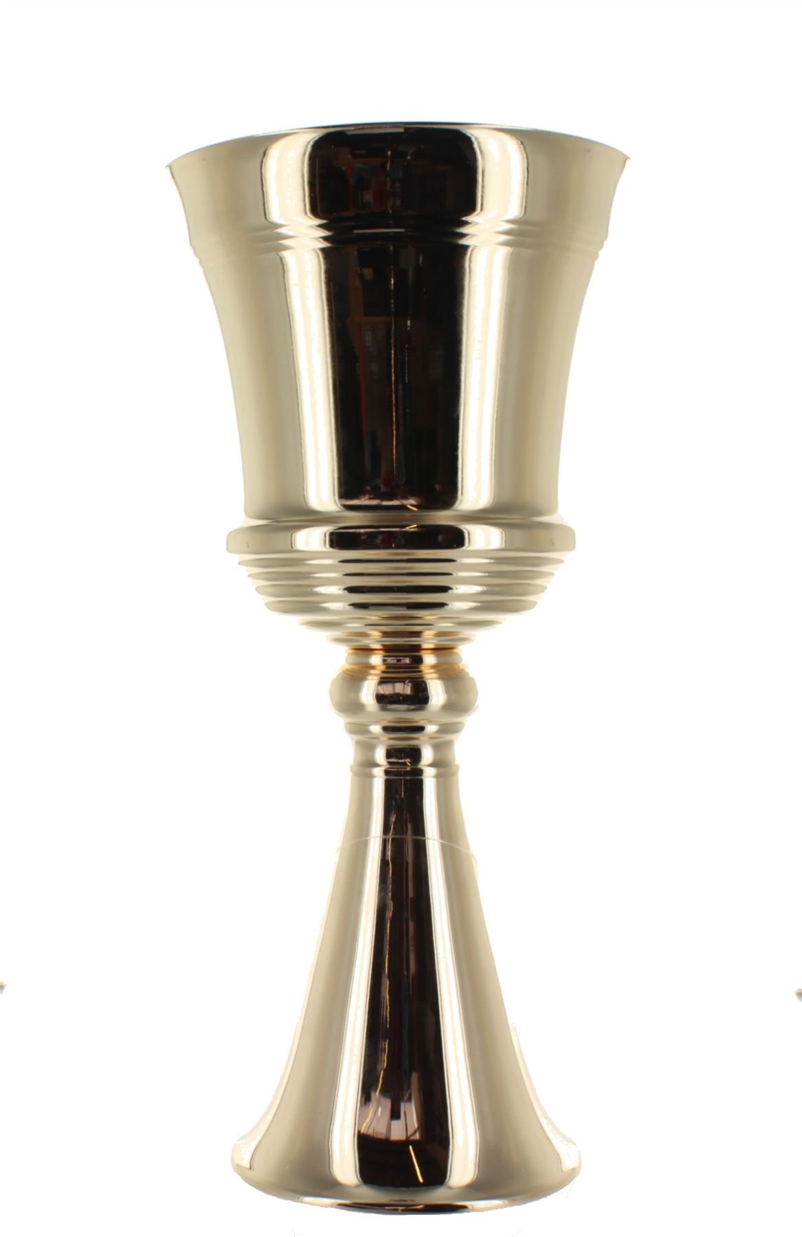 Gold Colour Luxury Vase Urn Wedding Table Centrepiece 32cm (4580)