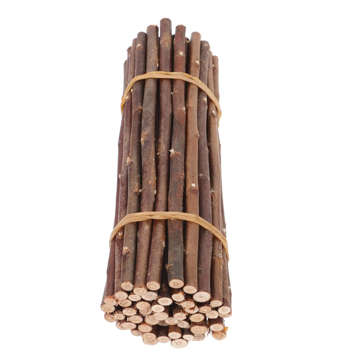 50 Stück Rustikale Holzstäbe Natürliche Getrocknete Äste Unbehandelte Bastelzweige für DIY Dekoration Modellbau Kreative Handarbeiten Holzstäbchen für Bastelprojekte ca