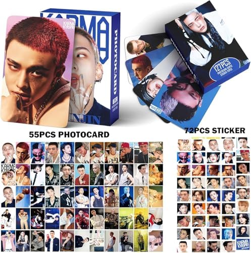 Photocards 127 PCS KARAMA Photo Cards Dominate World Tour Photocards lomo Card Gift Lomo Cards Merch for Boys and Girls (Hyunjin) - View 5