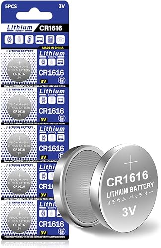 Cotchear 5 unids/pack 3 V CR1616 batería de moneda DL1616 BR1616 L28 KCR1616 LM1616 ECR1616 5021LC L11 280-209 reloj de las células de la moneda