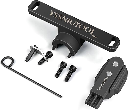 2801 Flywheel Holder Flex Plate Lock Tool & 7676 Oil Seal Repair Kit with Balance Shaft & Oil Pump Alignment Tool Set, Compatible with BMW N20 N26 Engines, 83302222742, 83302318117, 83302212825