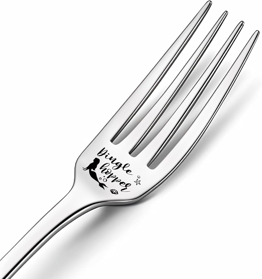 Amazon.com: Funny Dingle Hopper Fork Engraved Stainless Steel Fork