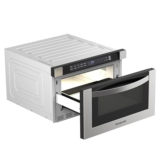 GASLAND 30 Inch Over-the-Range Microwave Oven, 1.7 Cu.Ft Large Capacity Fits Family Dishes, 1000W with 10 Power Levels, One-Touch Cooking, 300 CFM, LED, 2-stage Cooking Over Stove Microwave, Silver