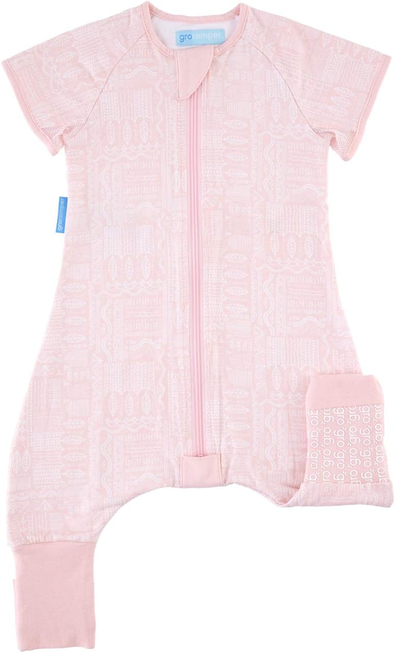 GroRomper Sleeping Bags, 12-24 Months, Pink
