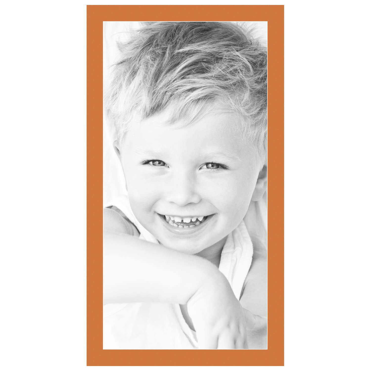 17x34 Tangerine / Octoberfest Custom Mat for Picture Frame with 13x30 opening size (Mat Only, Frame NOT Included)