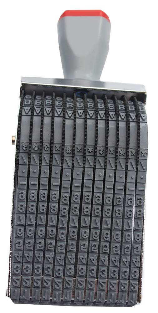 Buy Date Stamp,Roller Stamp Personalized English Alphabet Number Symbol