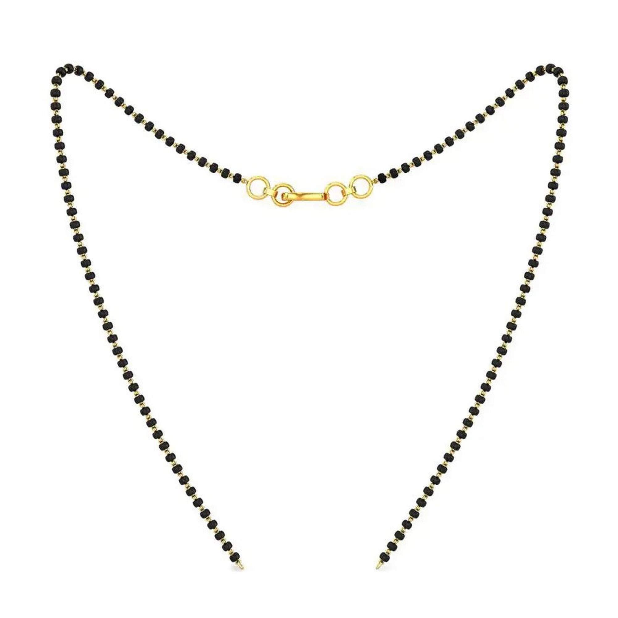 18k Yellow Gold Mangalsutra Chain for Women