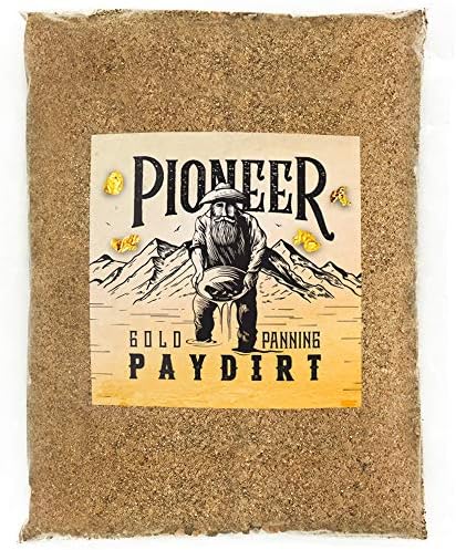 GOLD Panning Pay Dirt Bag - Gold Prospecting Concentrate Large