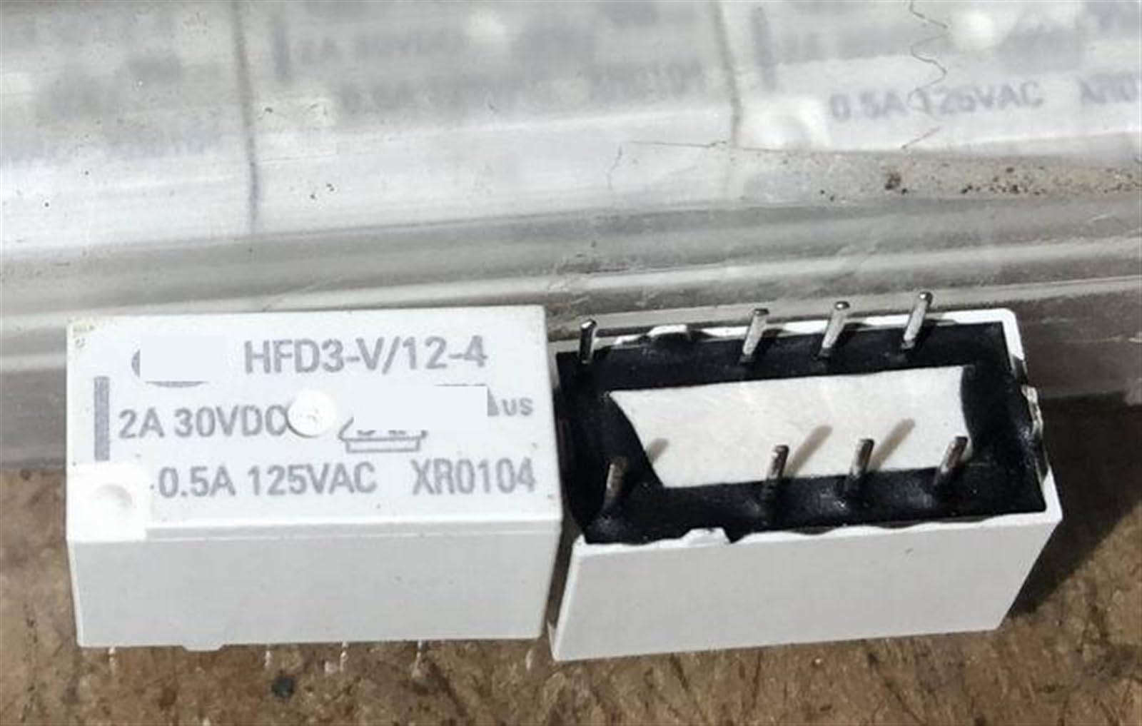 Relais HFD3-V 12V anti interférence pour signal audio stable